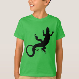 T-shirts Lizard Art pour enfants Chemises Reptile
