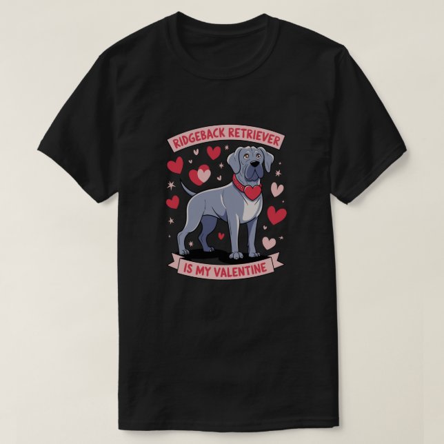 T-shirts love dog valentine (Design Front)