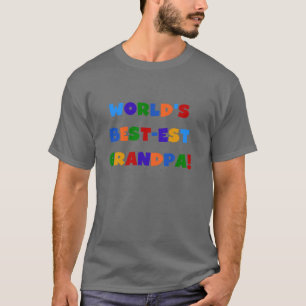 T-shirts lumineux de couleurs de grand-papa du