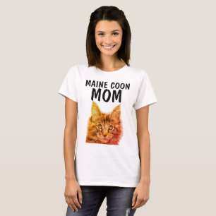 T-shirts MAINE COON CAT MOM