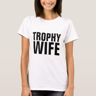 T-SHIRTS MARIAGES DE LA FEMME TROPHY
