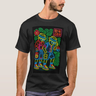 t-shirts masculins de corée