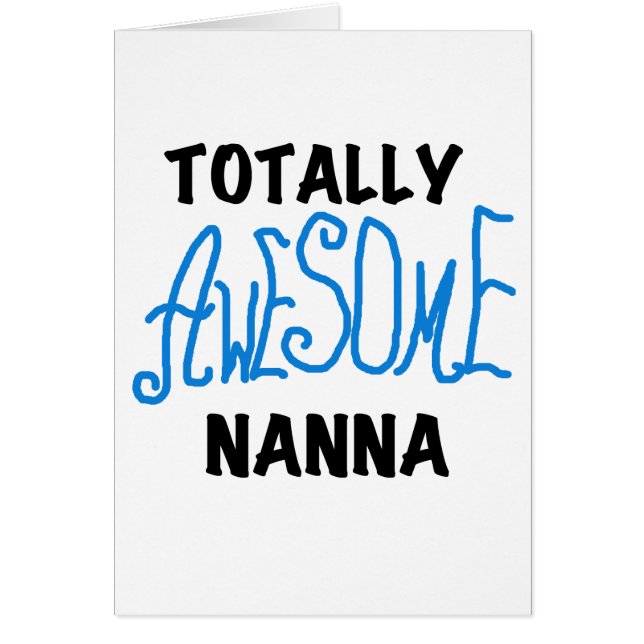 T-shirts Nanna Blue et GIfts absolument géniaux (Devant)