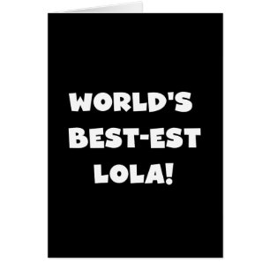 T-shirts noir et blanc du Meilleur-est Lola du