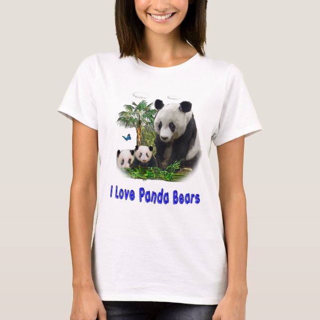 T-shirts Panda Bear (Devant)