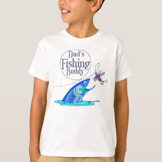 T-shirts papa's Fishing Buddy Kids