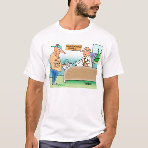 T-shirts pâteux supérieur d'humour de la pénins
