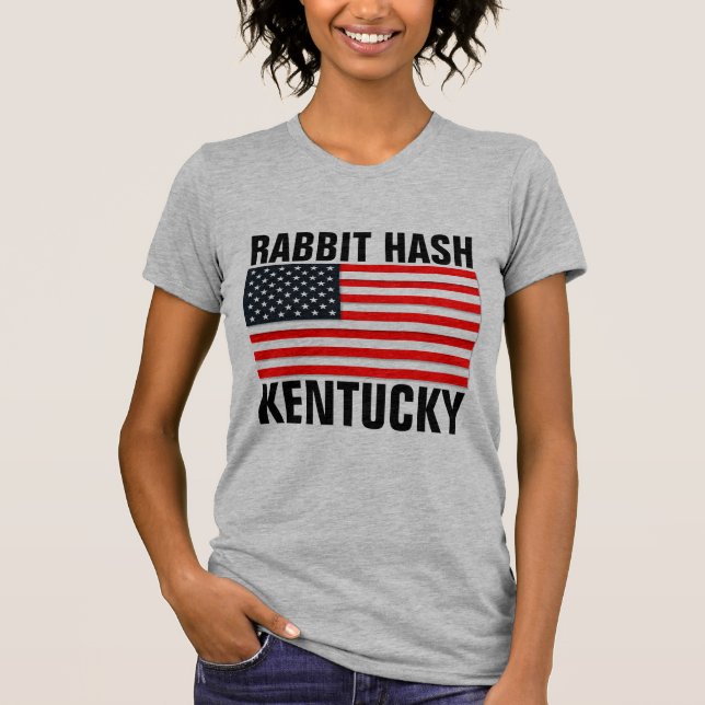 T-shirts patriotiques RABBIT HASH Kentucky (Devant)