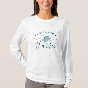 T-shirts Personnalisés Tortues Marines pour la Mar