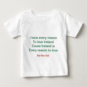 T-shirts pour bébés irlandais