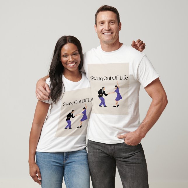 T-shirts pour Danseuse de Swing, Swing out (Unisexe)