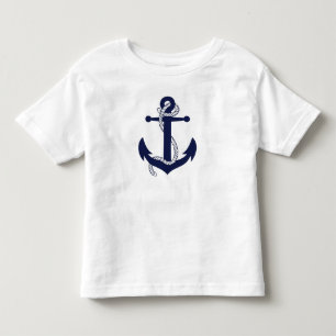 T-shirts pour enfants - Ancre nautique et corde