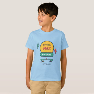 T-shirts pour enfants Créez votre propre anniversa