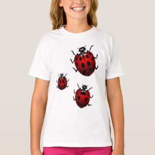 T-shirts pour enfants Ladybug chemises pour enfant