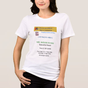 T-shirts pour femmes Anniversaire Drôle Pers