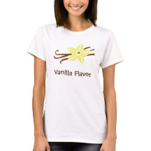 T-shirts pour femmes au goût de vanille
