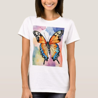t-shirts pour femmes, papillon