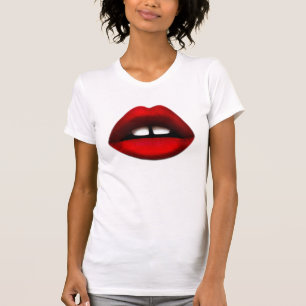 T-shirts pour filles à dents de poche