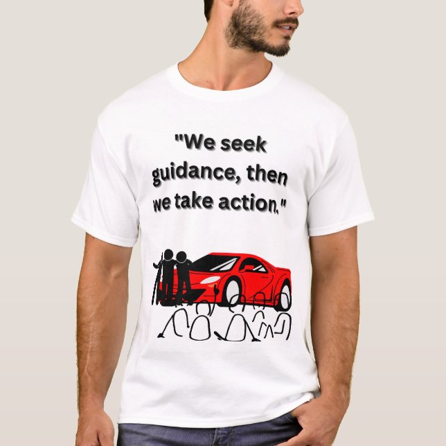 T-shirts pour hommes avec citations motivantes (Devant)