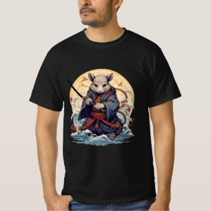 T-shirts pour hommes Samurai Rat