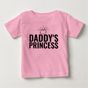 T-SHIRTS POUR TOUT-PETITES PRINCESSE DE PAPA