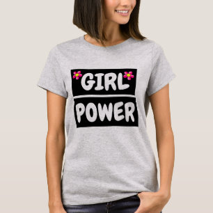 T-shirts POWER FILLE