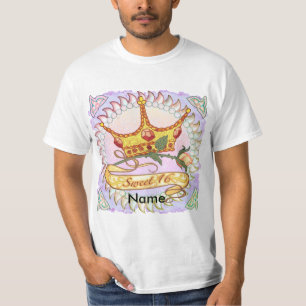 T-shirts Princess Sweet de 16 ans