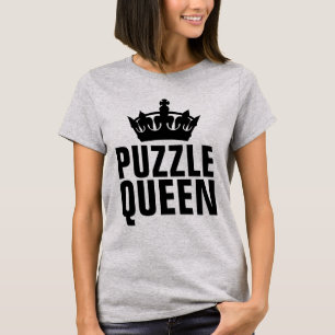 T-shirts PUZZLE QUEEN