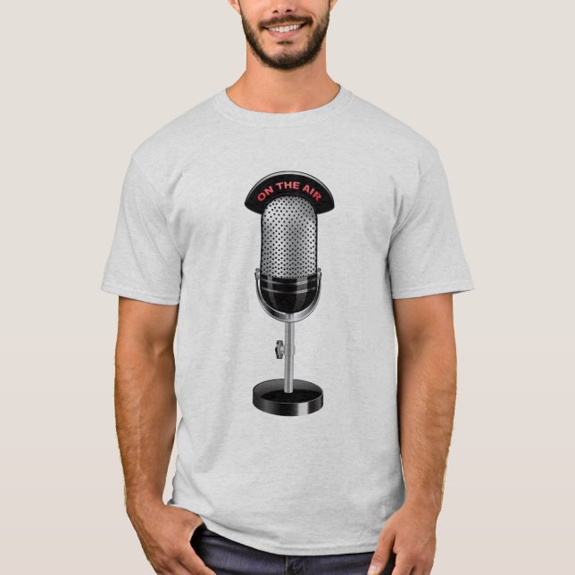 T-Shirts RADIO-DIFFUSEURS "ON THE AIR" (Devant)