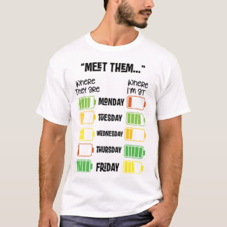 T-shirts "Rencontrez-les où ils sont"