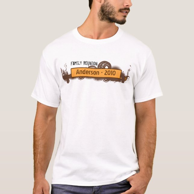 T-shirts Retrouvailles famille (Devant)