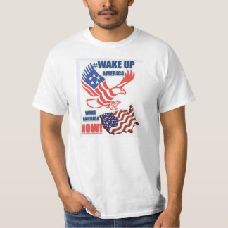 T-shirts RÉVEILLEZ AMÉRIQUE - AMÉRIQUE de SILLAGE
