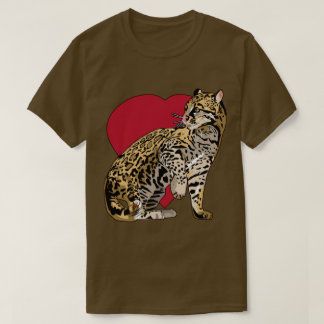 T-shirts sauvages de la vie de chat sauvage