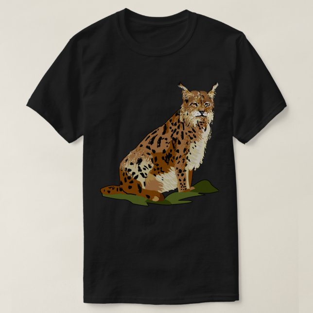 T-shirts sauvages de la vie de chat sauvage de (Design devant)