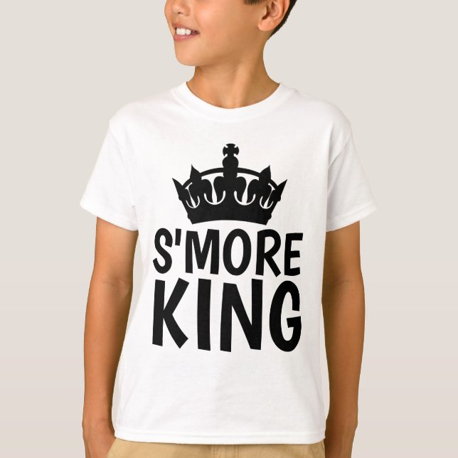 T-shirts S'MORE KING (Devant)