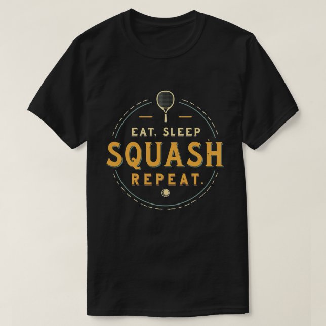 t-shirts squash (Design devant)