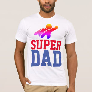 T-shirts SUPER DAD SUPERHERO