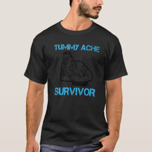 T-shirts Survivant Mal de Ventre Douleur Abdominal