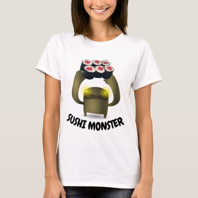 T-shirts SUSHI MONSTER (Devant)