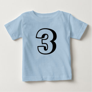 T-shirts Toddler 3e anniversaire Age 3 ans
