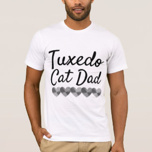 T-shirts TUXEDO CAT DAD