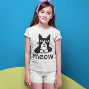 T-shirts TUXEDO CAT, Panda Kitty KIDS MEOW