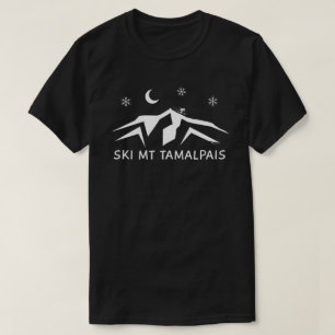 T-Shirts Unisex Ski Mont Tamalpais