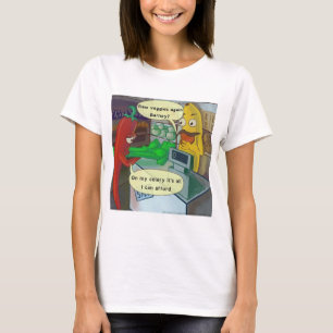 T-shirts Vegan Veggie Shopping par Rick London