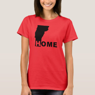 T-shirts Vermont Maison Loin de l'État