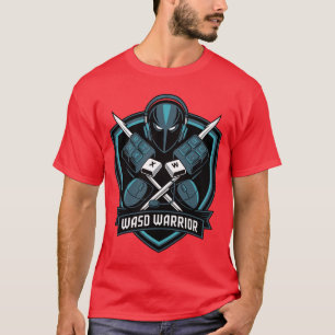 T-shirts WASD pour joueurs PC pour les passionnés