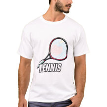 T-Shirts with design tennis racket