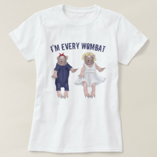 T-shirts Wombat