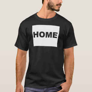 T-shirts Wyoming Maison Loin de l'État