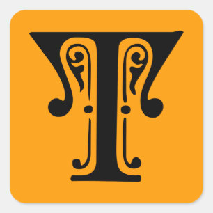 T SQUARE STICKER